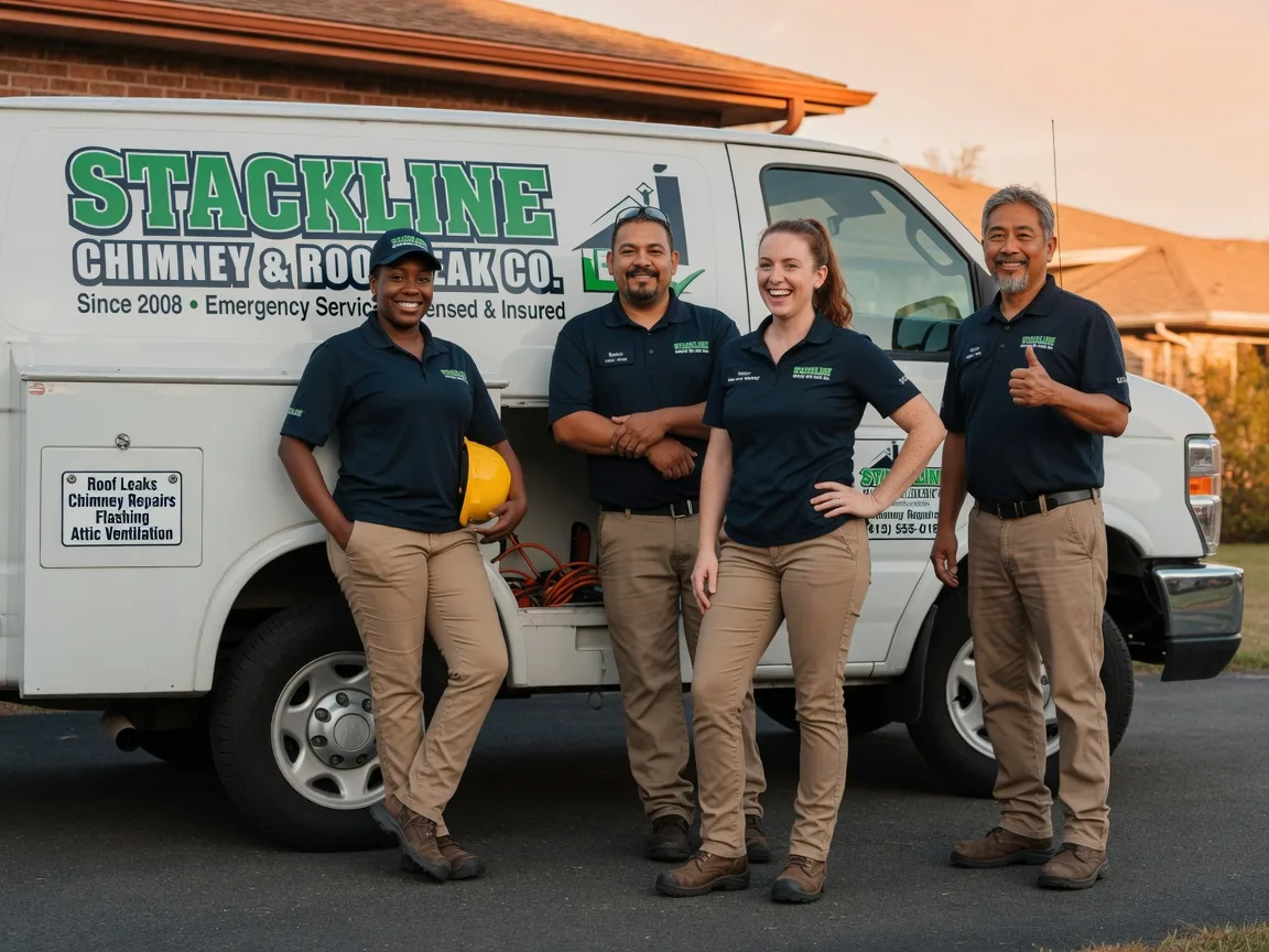 Chimney flashing repair company in Paden City, WV